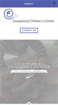 Mobile Screenshot of exceptionalchildrenscenter.com